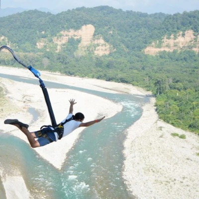 Nainital jim corbett bungee jumping
